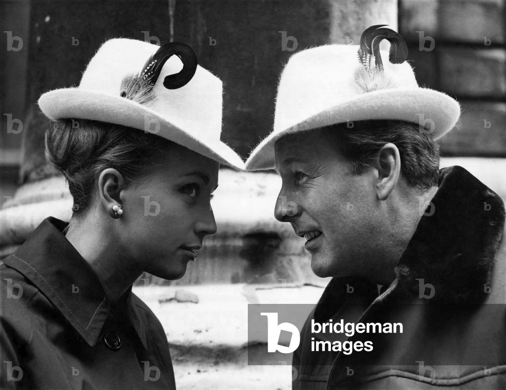 Fashion 1960's. Yesterday (Wednesday 27-5-64) at the Westbury Hotel, London, the Charles Macintosh group of companies showed their Autumn 64 collections. (photo)