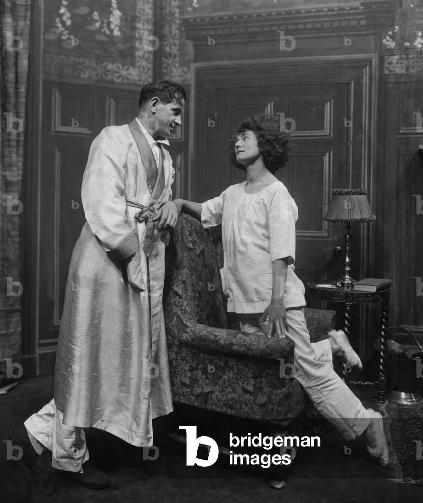 Scene from the play Loss and Laughter, 5th May 1922 (b/w photo)