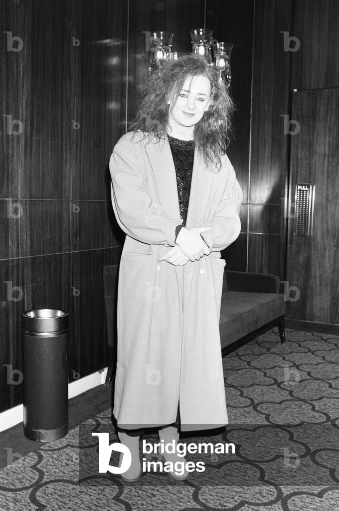 Culture Club singer Boy George, 1984