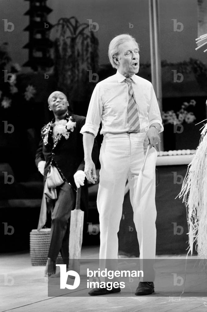 The Black Mikado, 7th March 1975 (b/w photo)