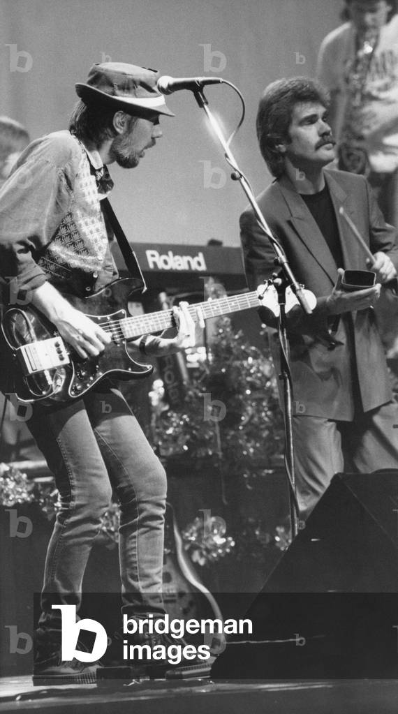 Rod Clements and Ray Jackson of Lindisfarne. 18/12/89