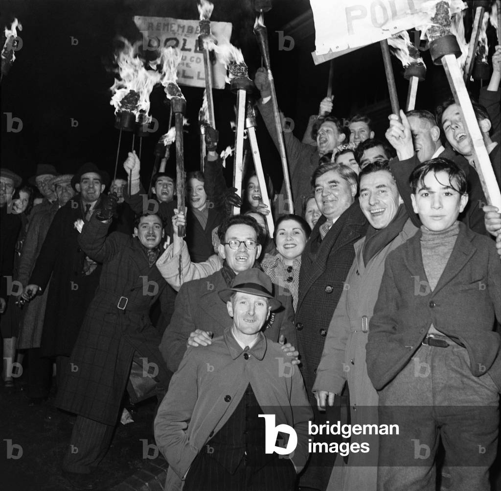 General Election at Tredegan. February 1950