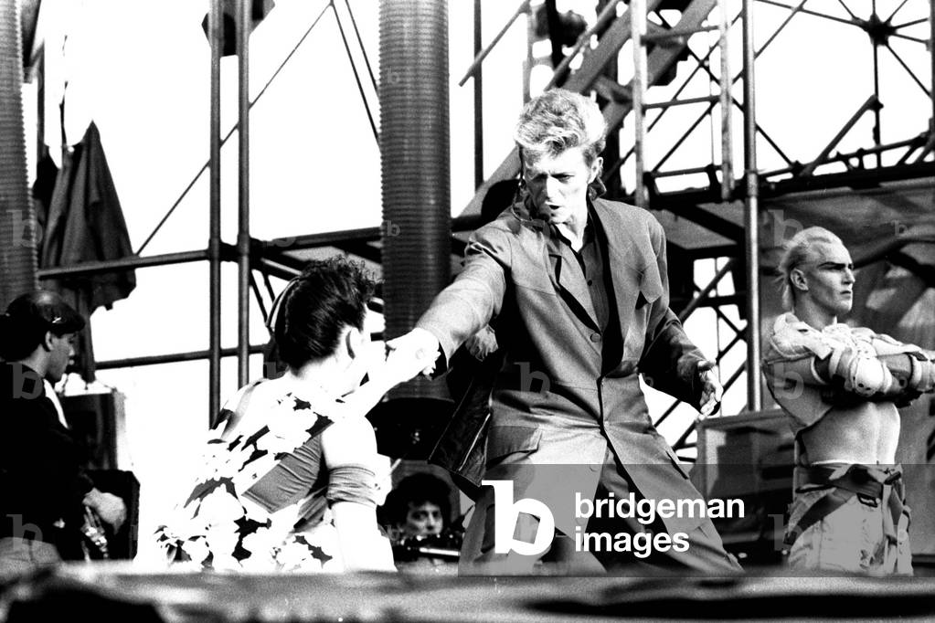 David Bowie, Roker Park, Sunderland, UK, 1987 (photo)