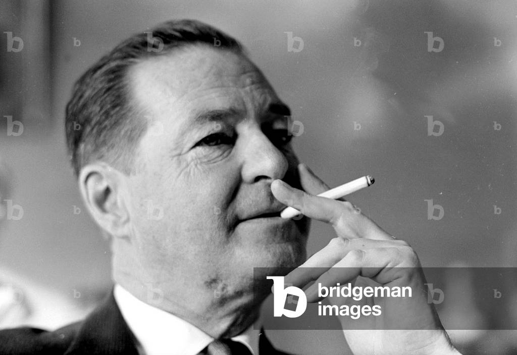 Screen Writer Sir Terence Rattigan, May 1964 (b/w photo)