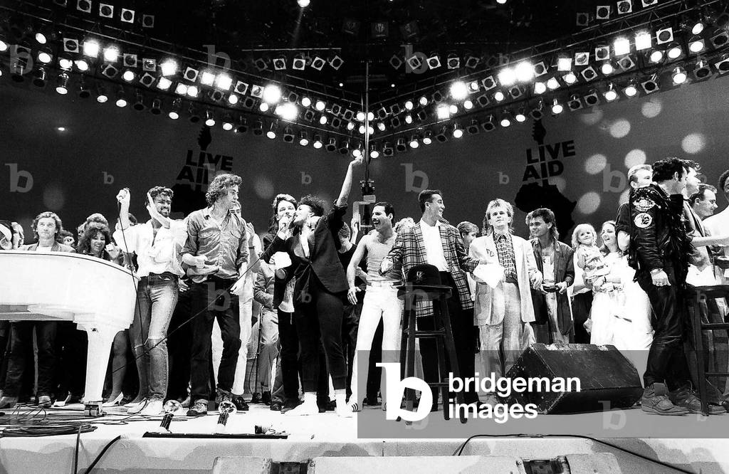 Live Aid Concert, Wembley Stadium, July 1985