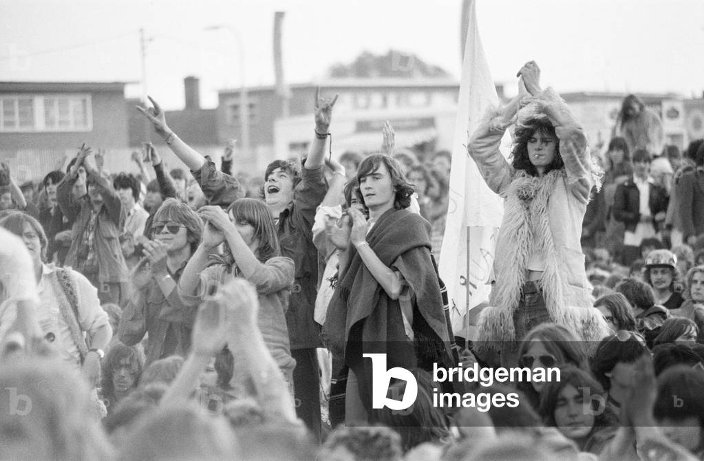 Reading Rock Festival 1980, the 20th National Rock Festival, taking place 22nd to 24th August, at Richfield Avenue, Reading, Pictures Friday 22nd August 1980.