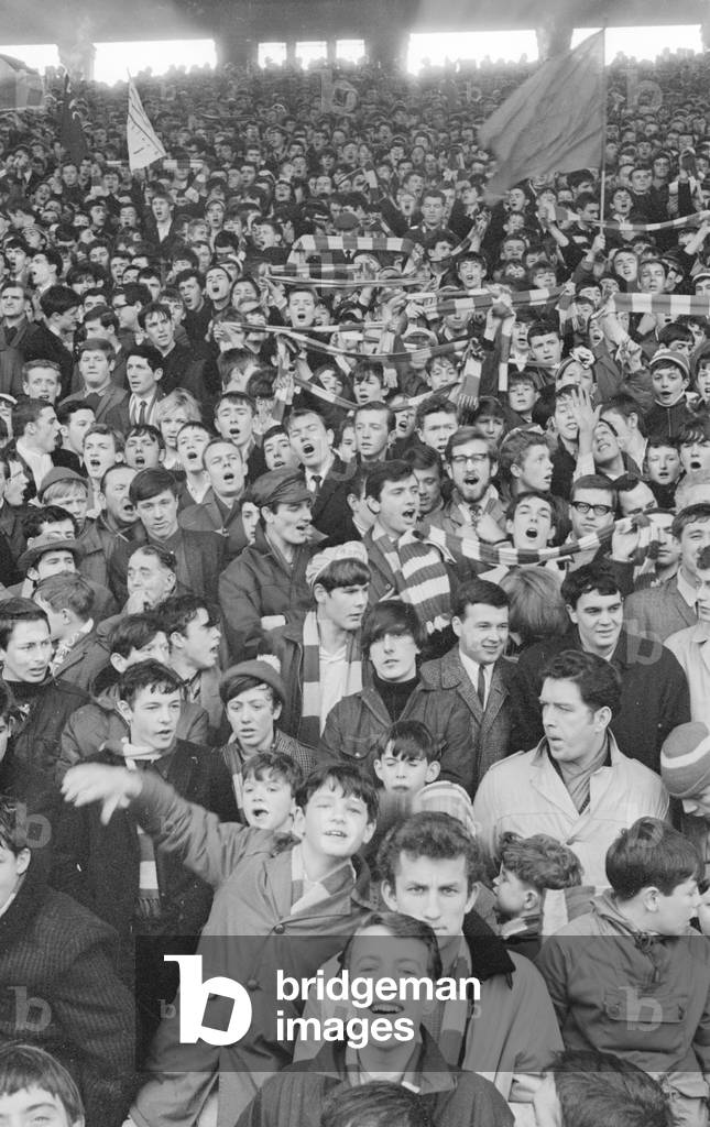 Liverpool supporter singing 