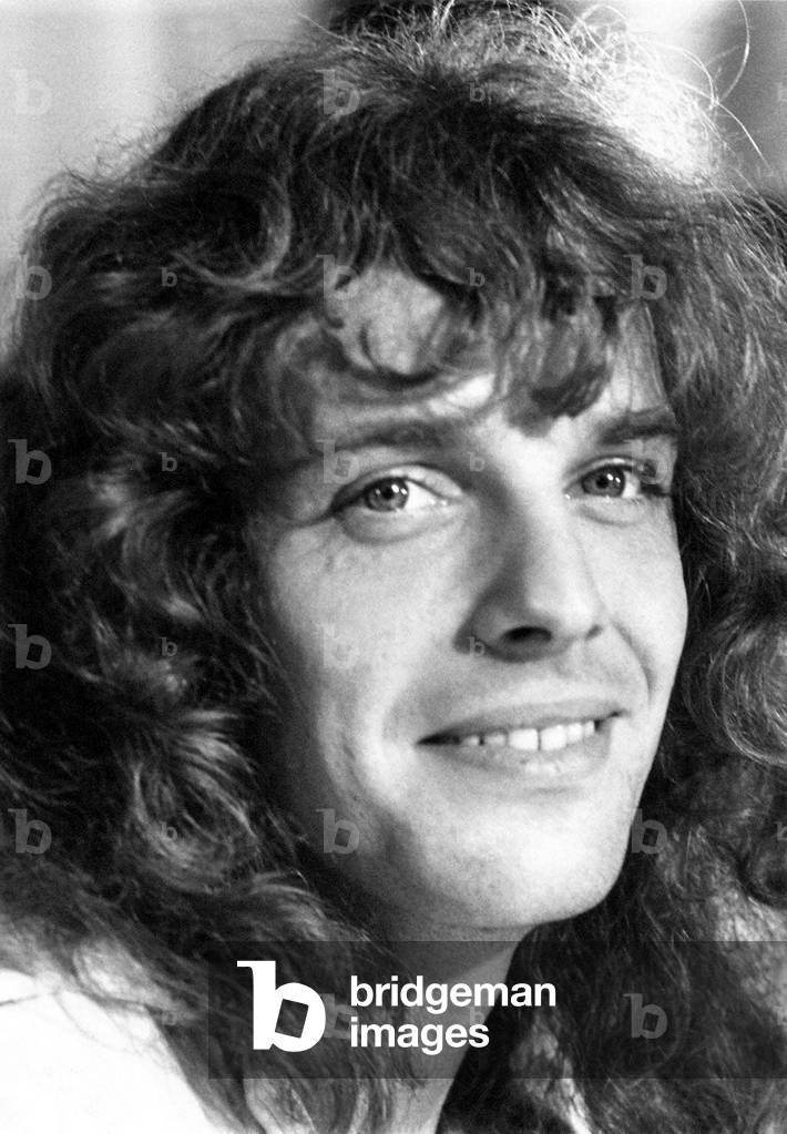 Pop star Peter Frampton, 21st October 1976 (b/w photo)