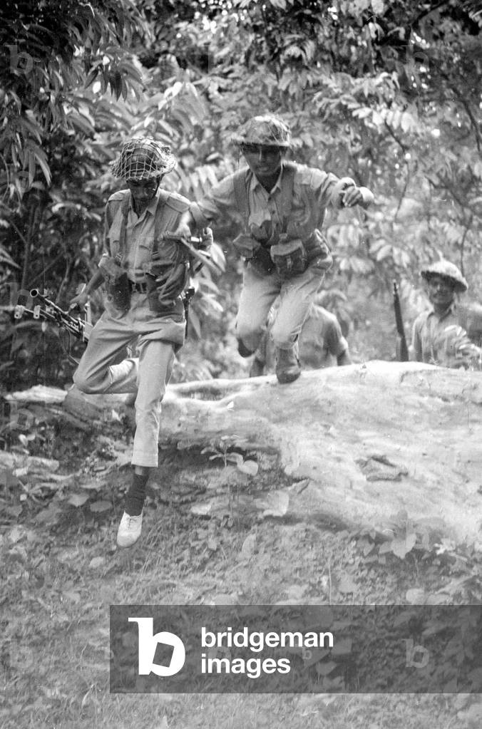 Bangladesh War of Independence, 15th June 1971 (b/w photo)