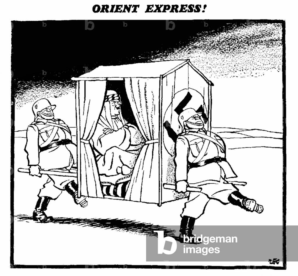 Orient Express! 14th October 1940 (b/w photo)