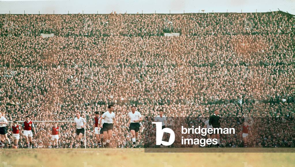 1960 1961 Tottenham Hotspur Double Winning Season. FA Cup Semi Final v Burnley. 18th March 1961 (photo)