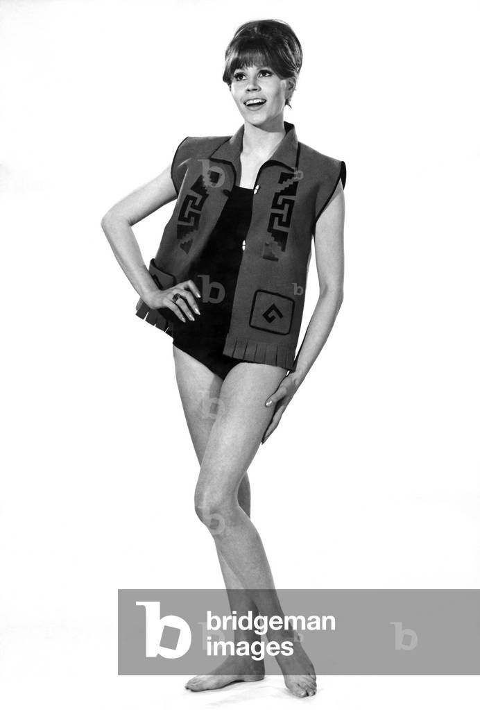 Reveille Fashions 1965: Barbara Ray, April 1965 (b/w photo)