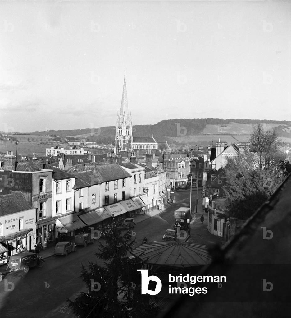 South Street looking towards the High Street in Dorking Surrey