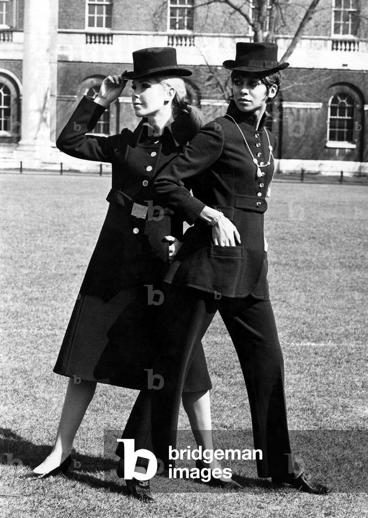 Belated charge of the fashion brigade.  March 1968