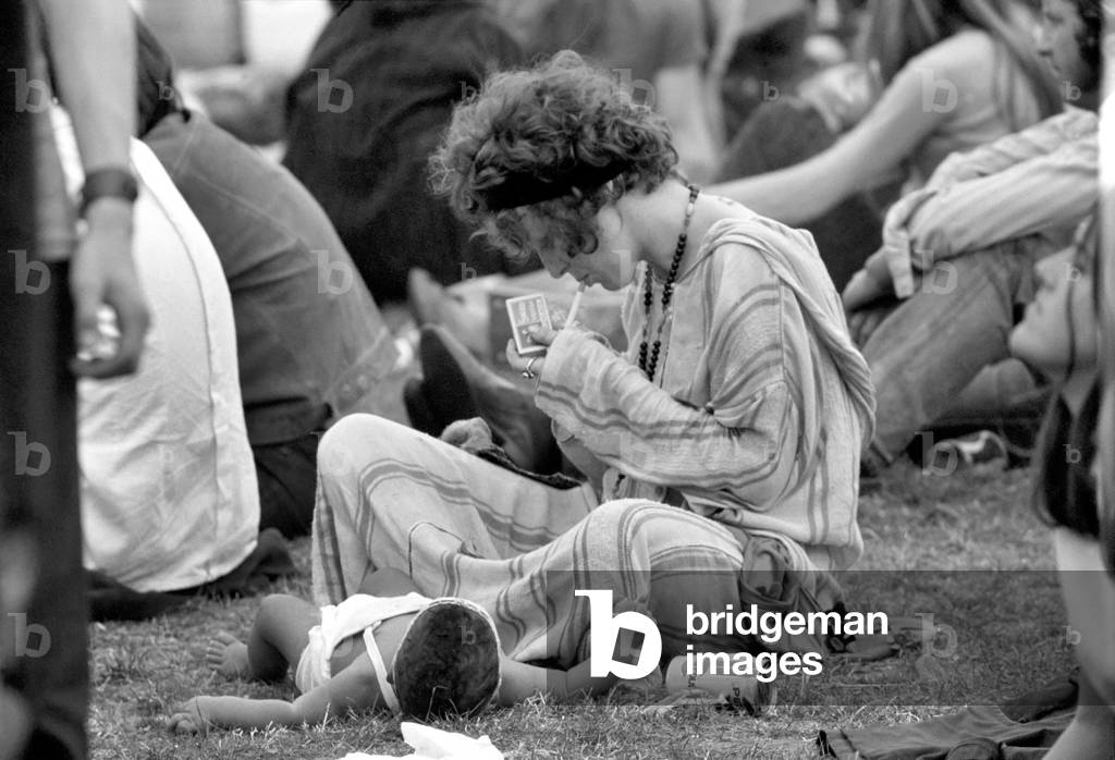 Hyde Park Pop Festival. July 1970