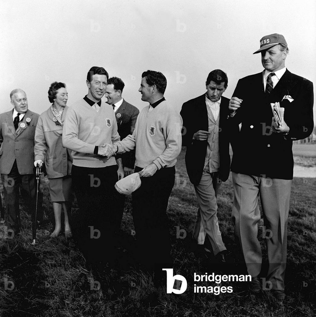 The Ryder Cup, October 1961 (b/w photo)