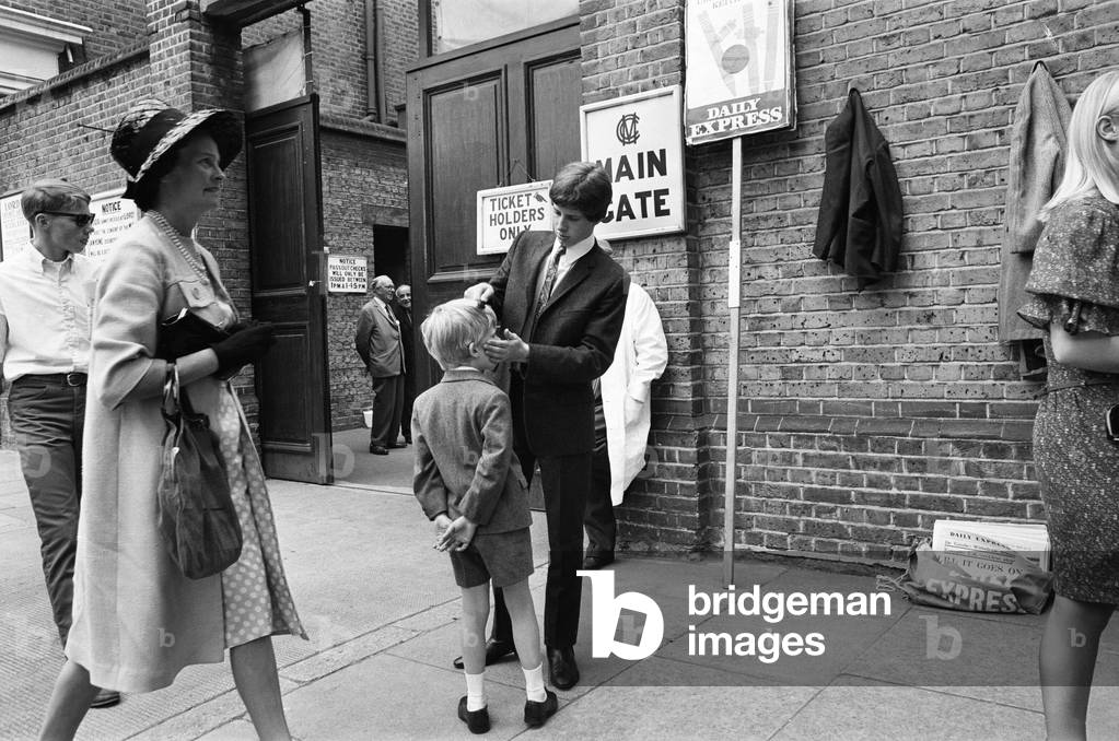 School Cricket. Eton v. Harrow at Lords.
1st July 1966