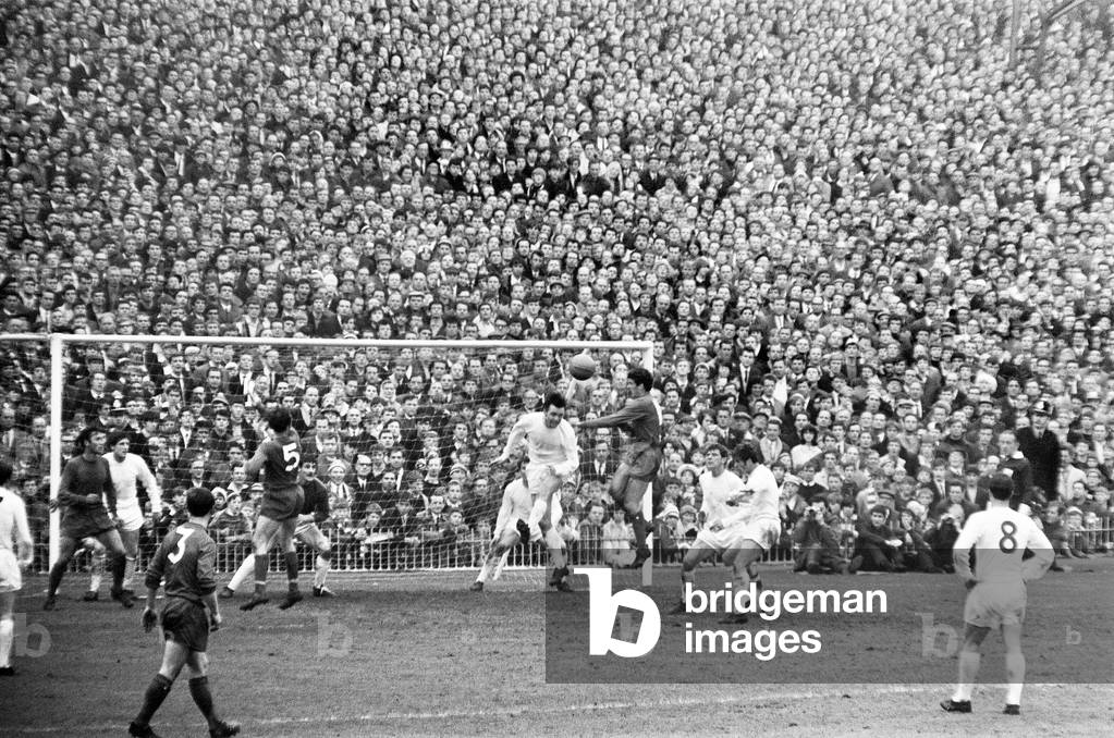FA Cup Semi Final match at Villa Park. West Bromwich Albion 2 v Birmingham City 0. 18th April 1968 (photo)