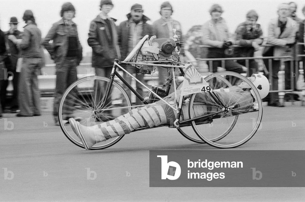 Shell Motor Mileage Run. 5th July 1978 (b/w photo)