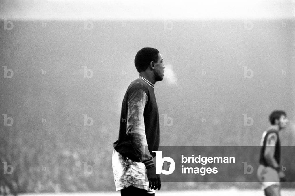 English League Division One match at Upton Park West Ham United 0 v Manchester City 4. Clyde Best December 1969 (photo)