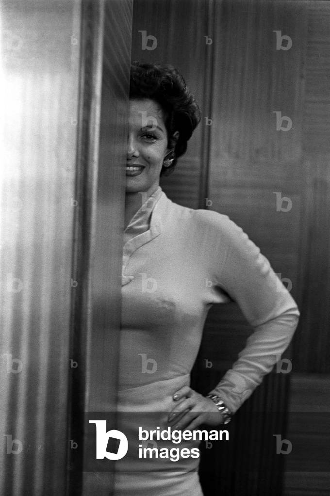 Jane Russell American Film actress September 1959 (b/w photo)