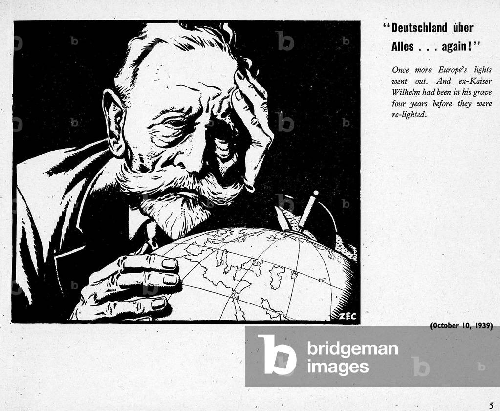 Deutschland uber Alles... Again!, 10th October 1939 (illustration)