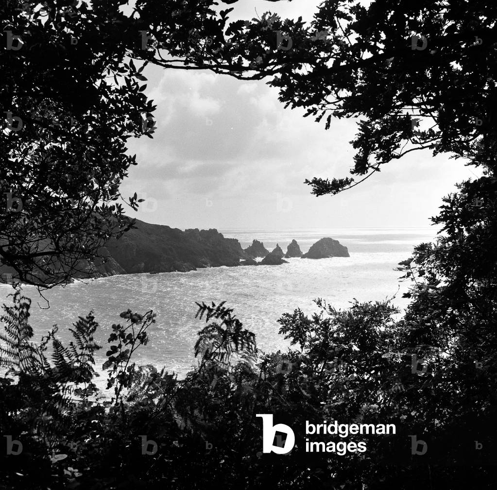 A view of Jerbourg Point on the island of Guernsey, Channel Islands.
September 1965.