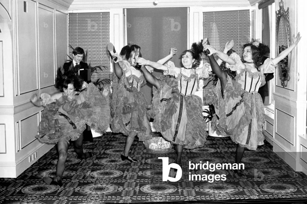 Due to the Mild winter we are enjoying new Cauliflower from Brittany is reaching this country 5 weeks early. Four Can-Can dancers Biba Brookman, Diana Regal, Robbie Hart and Nicky Billiyard introduced the delicious vegetable is a spirited Can Can which they call the Cauli Can Can.. January 1975
