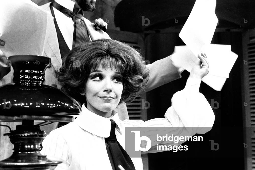 Fenella Fielding takes the title role in the play Colette by the Oxford Playhouse Company at the Sunderland Empire, 9th November 1971