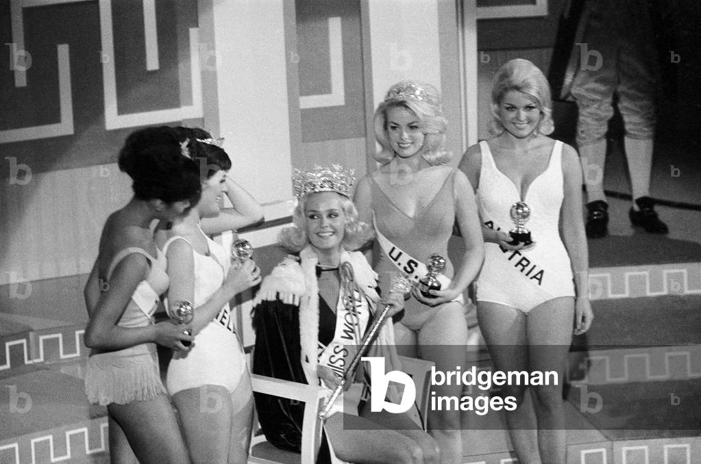Miss World Competition, Lyceum Ballroom, London, Friday 19th November 1965 (b/w photo)