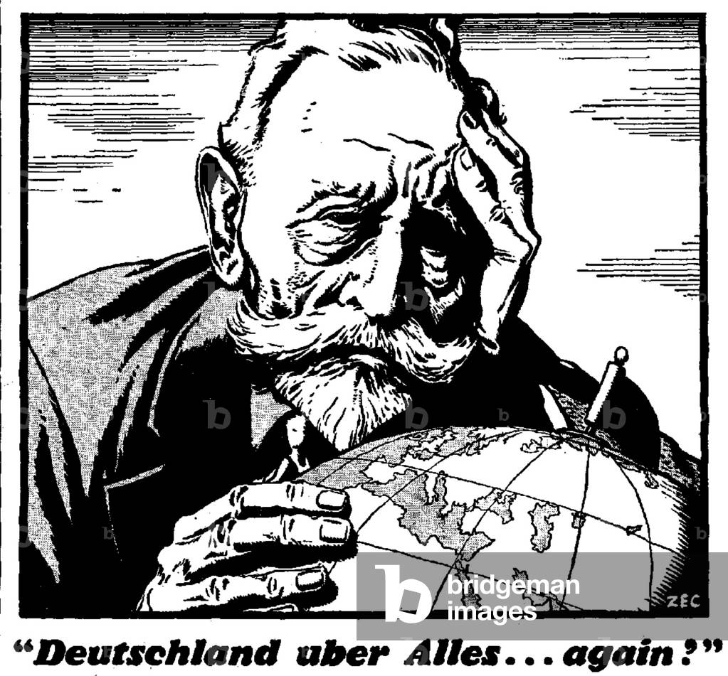 Deutschland uber Alles.... again?, 6th October 1939 (b/w illustration)