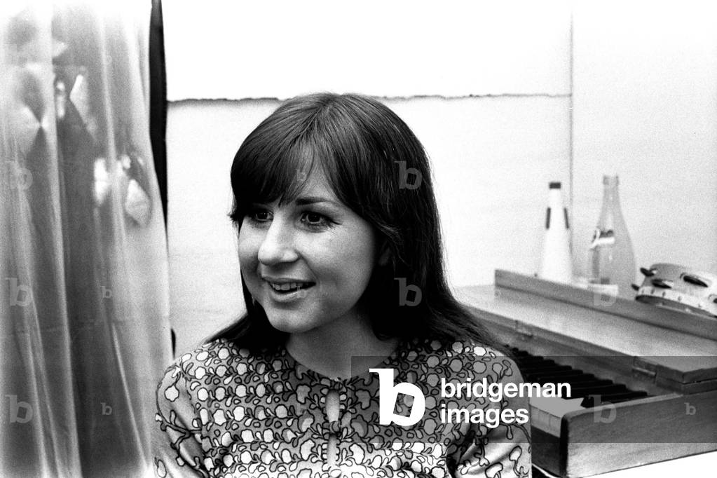 Singer Judith Durham who used to sing with The Seekers, in Newcastle during her solo tour on June 3rd, 1971