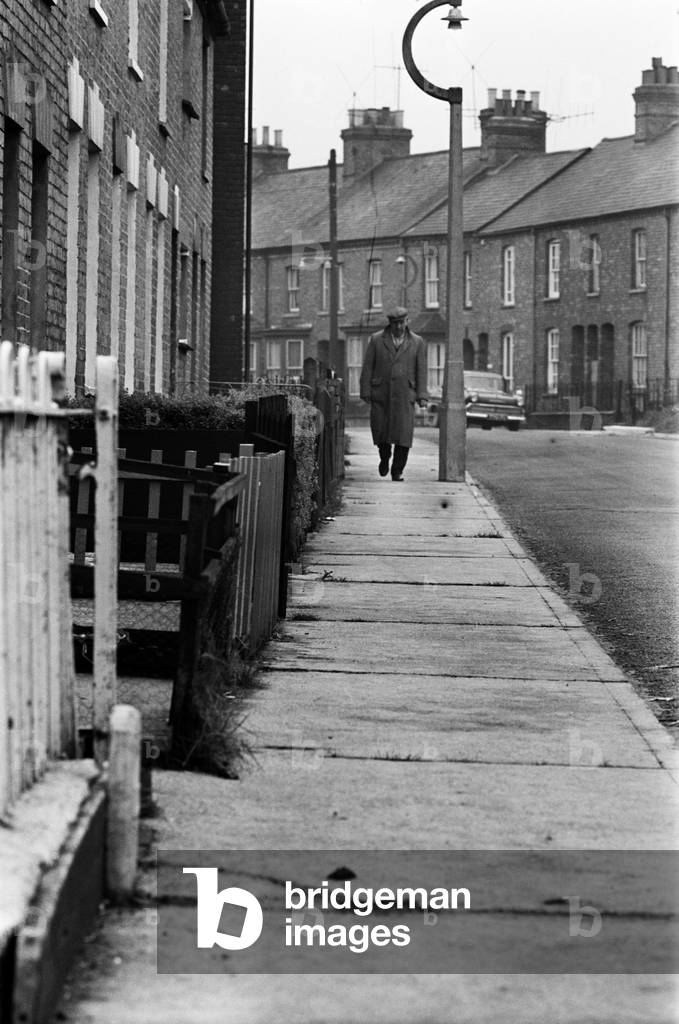 General street scene views of Banbury, Oxfordshire. 9th May 1968 (b/w photo)