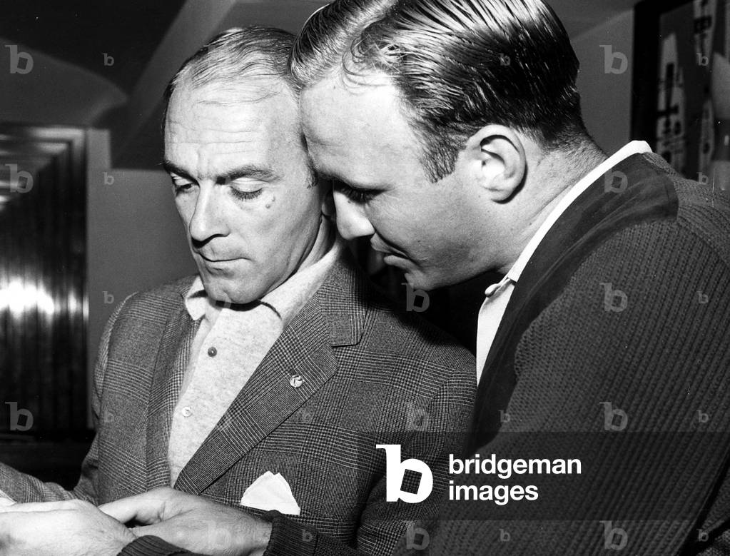 Alfredo di Stefano and Jose Emilio Santamaria September 1963 (photo)