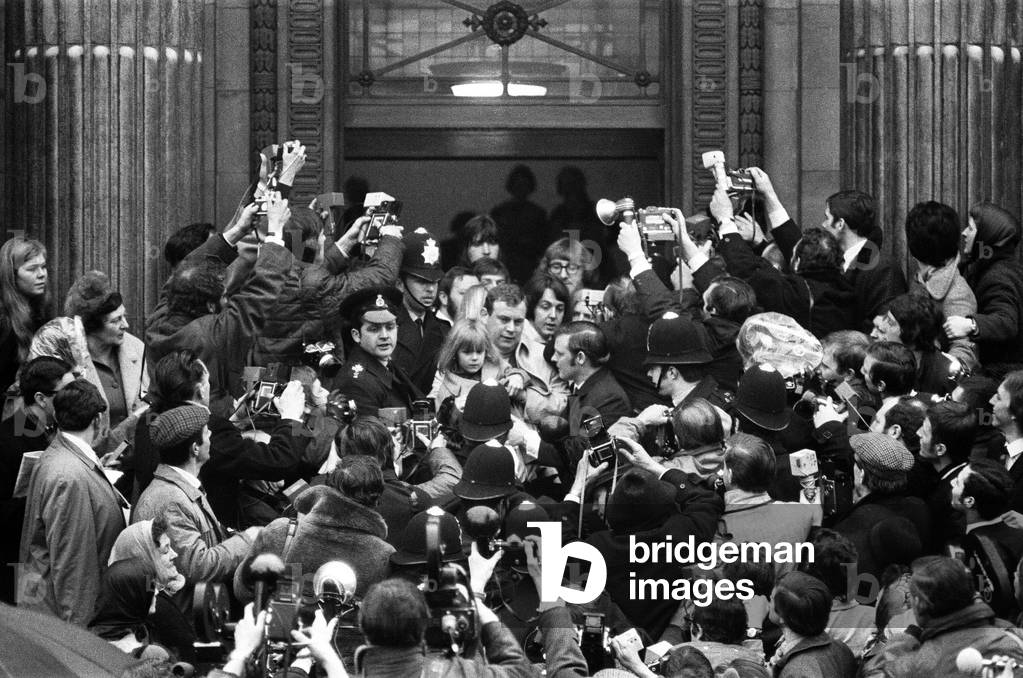 Civil Wedding of Paul McCartney & Linda Eastman, Marylebone Register Office, London, 12th March 1969.