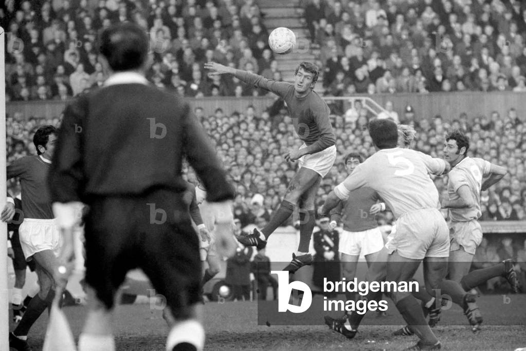 English League Division One match at Highfield RoadCoventry City 1 v Manchester United 2. United goalkeeper Alex Stepney November 1969 (photo)