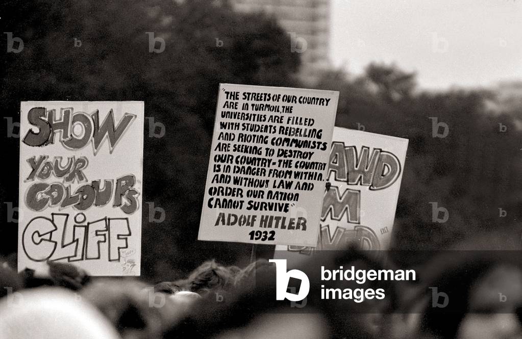 Demonstrations Festival of Light, September 1971