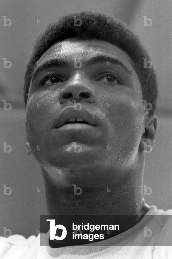 Cassius Clay later to become Muhammad Ali, May 1966
In Training