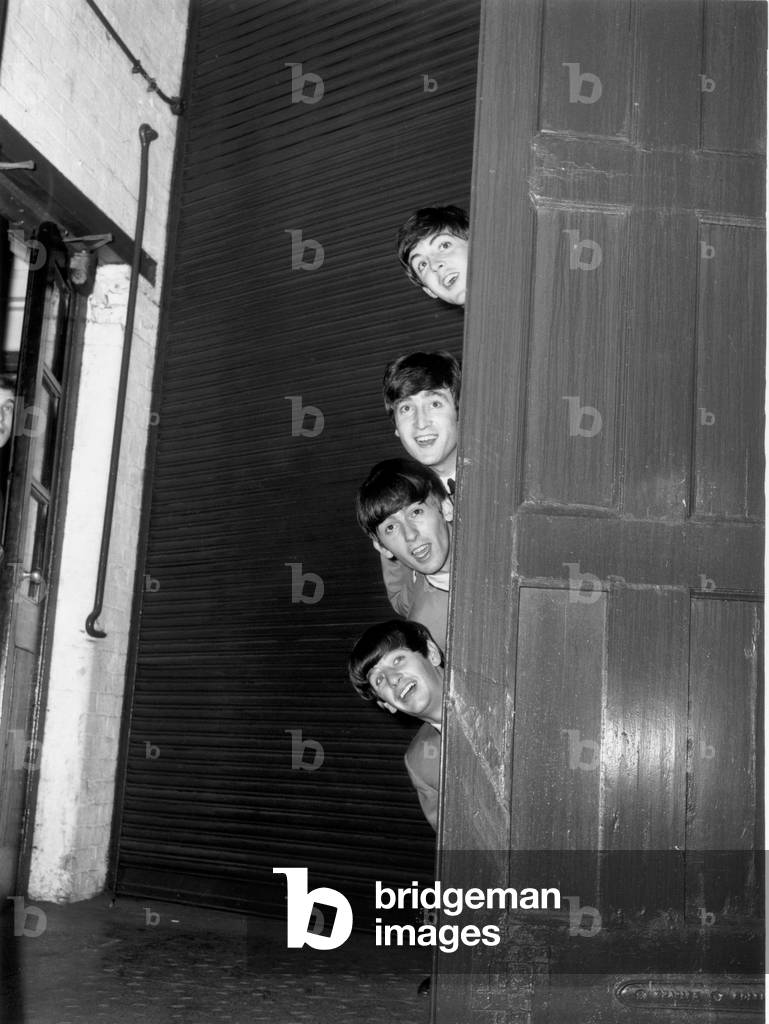 The Beatles 13th October 1963 (b/w photo)