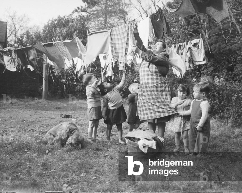 Church Army home for motherless & orphan children, Tunbridge Wells - Matron Quigley, 6/3/1952 (b/w photo)