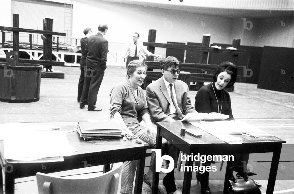 The London Opera Centre, Commercial Road, East London  14th November 1968 (b/w photo)