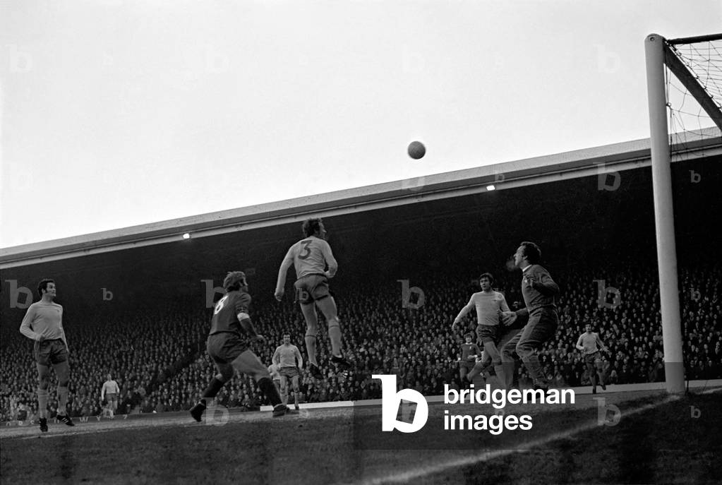 Sport: Football: Liverpool v. Arsenal. December 1969 (photo)