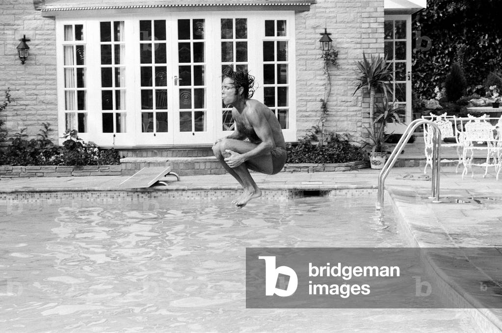 Pop Singer Cliff Richard at home.
24th August 1978