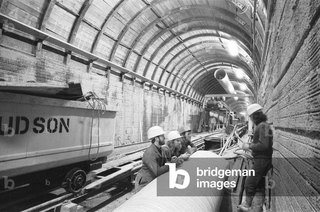 Channel Tunnel project cancelled 20th January 1975 (photo)