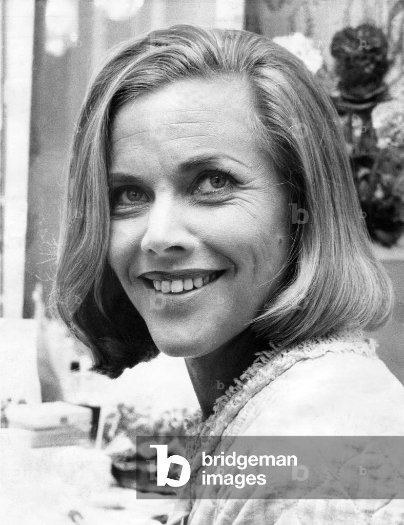 Actress Honor Blackman