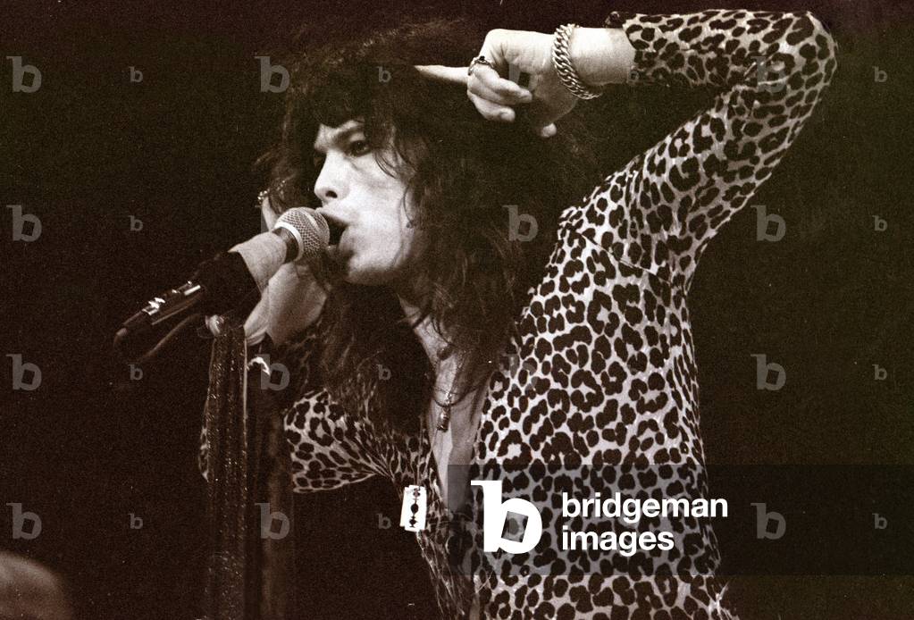 Aerosmith in Concert at Pontiac Stadium, Detroit, USA - May 1976