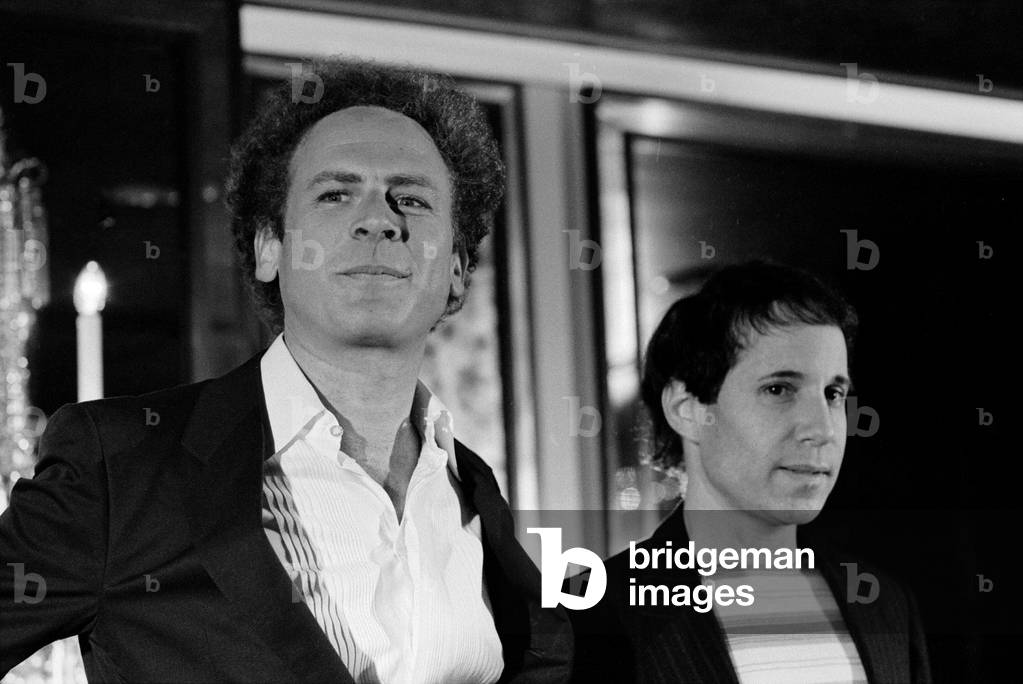 Paul Simon and Art Garfunkel Re-Unite. The famous duo gave a press conference at The Carlton Tower Hotel, prior to a re-union concert on June 19th at Wembley. April 1982