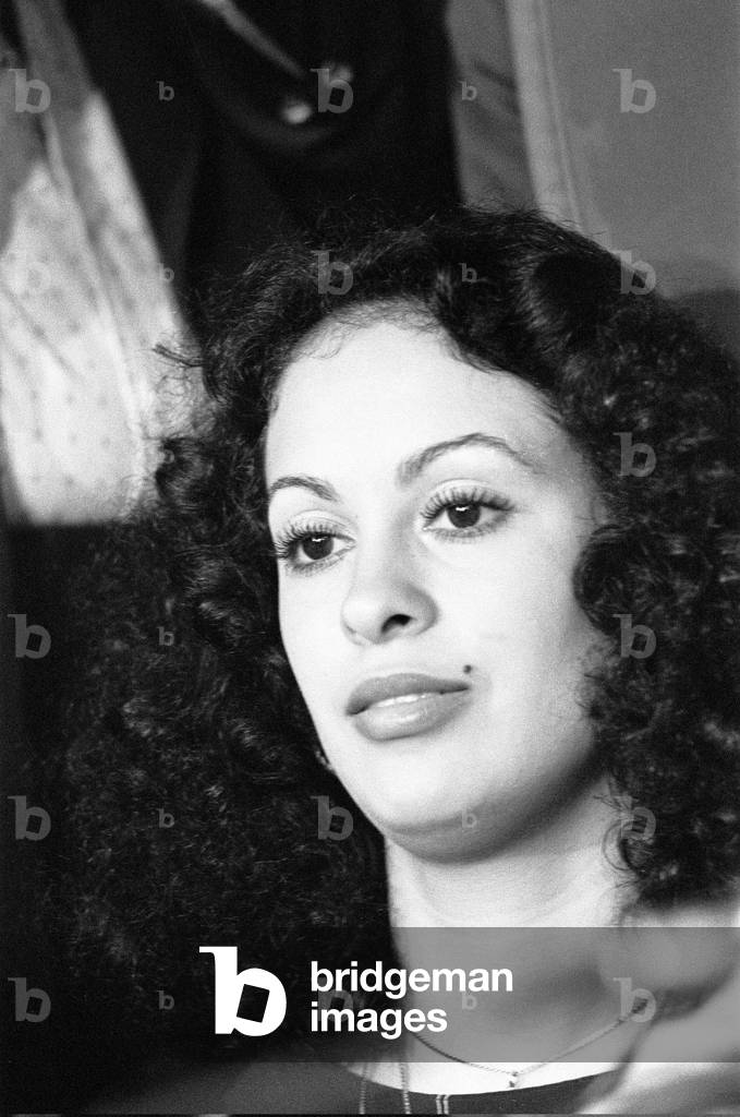 Muhammad Ali's third wife Veronica Porsche. 15th September 1978 (b/w photo)