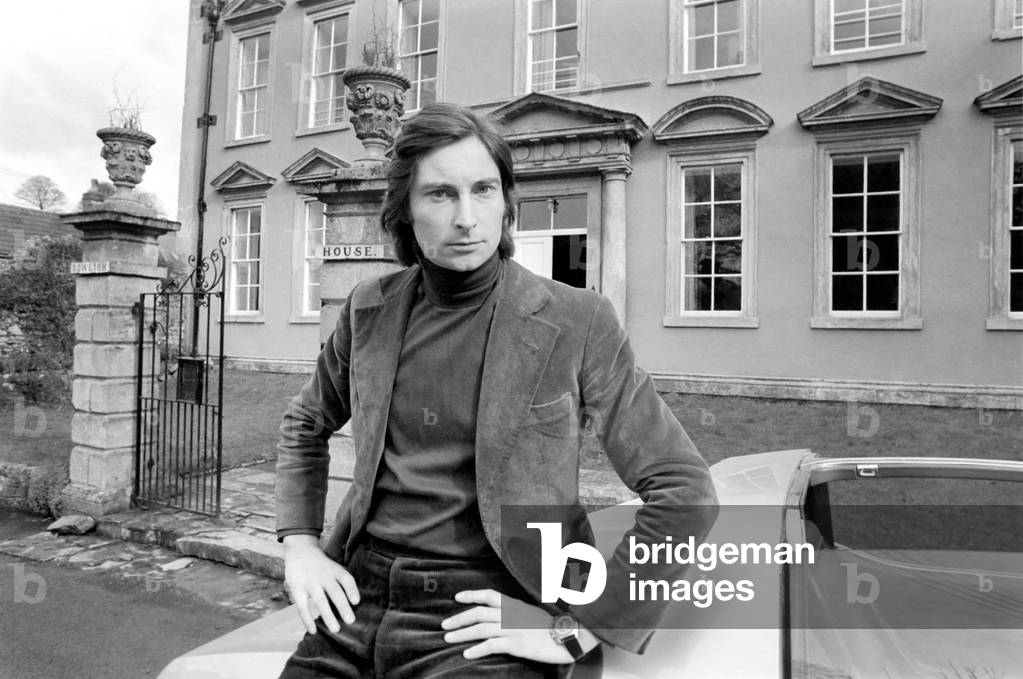 Prince Nichollas of Russia, March 1975 (b/w photo)