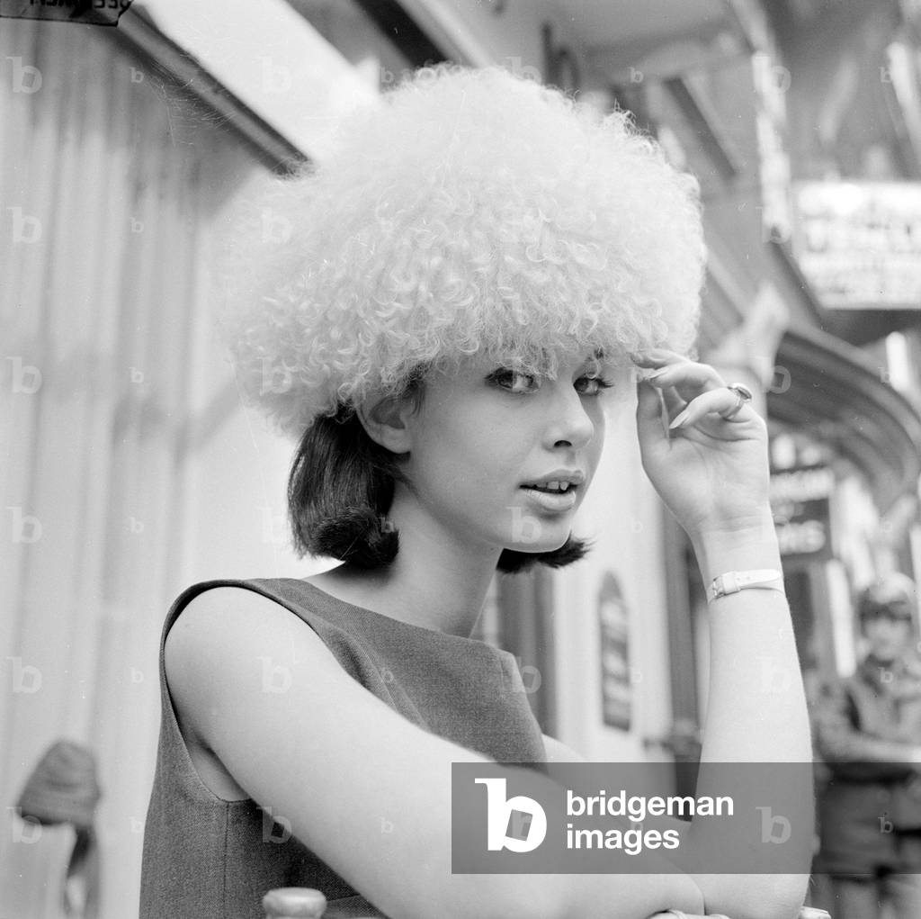 Model, Linda Keith, one time girlfriend of Keith Richards and then Jimi Hendrix, 21/08/1963 (b/w photo)